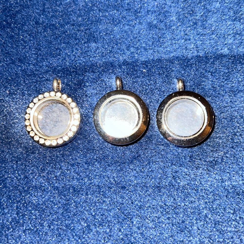 $18 each or all 3 for $48. Origami Owl Small Magnetic Locket